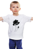 Заказать детскую футболку в Москве. Детская футболка классическая унисекс Черная роза от queen  - готовые дизайны и нанесение принтов.