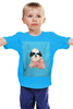 Заказать детскую футболку в Москве. Детская футболка классическая унисекс My little friend puppy от Miracles - готовые дизайны и нанесение принтов.