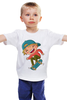 Заказать детскую футболку в Москве. Детская футболка классическая унисекс Скейтборд от Ирина - готовые дизайны и нанесение принтов.