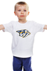 Заказать детскую футболку в Москве. Детская футболка классическая унисекс Nashville Predators / NHL USA от KinoArt - готовые дизайны и нанесение принтов.