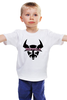 Заказать детскую футболку в Москве. Детская футболка классическая унисекс бык buffalo от DenTen - готовые дизайны и нанесение принтов.