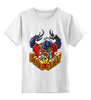 Заказать детскую футболку в Москве. Детская футболка классическая унисекс Gangsta Crow от kotashi - готовые дизайны и нанесение принтов.