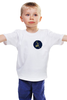 Заказать детскую футболку в Москве. Детская футболка классическая унисекс "Плоская Земля" (мужская, серая) от Кирилл Шатилов - готовые дизайны и нанесение принтов.