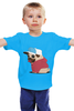 Заказать детскую футболку в Москве. Детская футболка классическая унисекс Мопс-Хипстер от BeliySlon - готовые дизайны и нанесение принтов.