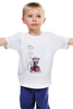 Заказать детскую футболку в Москве. Детская футболка классическая унисекс Странная гусеница курит кальян от ДМИТРИЙ ТРУБИН - готовые дизайны и нанесение принтов.