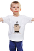 Заказать детскую футболку в Москве. Детская футболка классическая унисекс Кофе. от Yaroslava - готовые дизайны и нанесение принтов.