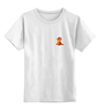 Заказать детскую футболку в Москве. Детская футболка классическая унисекс Рыжий котт от Hop Shop - готовые дизайны и нанесение принтов.