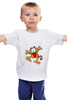 Заказать детскую футболку в Москве. Детская футболка классическая унисекс Garfild от nami - готовые дизайны и нанесение принтов.