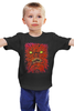 Заказать детскую футболку в Москве. Детская футболка классическая унисекс Necronomicon от Leichenwagen - готовые дизайны и нанесение принтов.