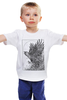 Заказать детскую футболку в Москве. Детская футболка классическая унисекс Ворон от printik - готовые дизайны и нанесение принтов.