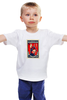 Заказать детскую футболку в Москве. Детская футболка классическая унисекс Собака: DOBERMAN от Виктор Гришин - готовые дизайны и нанесение принтов.