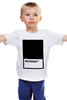 Заказать детскую футболку в Москве. Детская футболка классическая унисекс Nothing от ISliM - готовые дизайны и нанесение принтов.