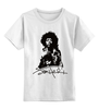 Заказать детскую футболку в Москве. Детская футболка классическая унисекс Jimi Hendrix от Djimas Leonki - готовые дизайны и нанесение принтов.
