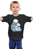 Заказать детскую футболку в Москве. Детская футболка классическая унисекс Бэймакс с Котиком от MariYang  - готовые дизайны и нанесение принтов.