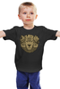 Заказать детскую футболку в Москве. Детская футболка классическая унисекс LEO / Лев от crash - готовые дизайны и нанесение принтов.