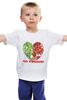 Заказать детскую футболку в Москве. Детская футболка классическая унисекс GO VEGGIE! от RainbowSoul - готовые дизайны и нанесение принтов.
