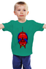 Заказать детскую футболку в Москве. Детская футболка классическая унисекс Котик супергерой  от ПРИНТЫ ПЕЧАТЬ  - готовые дизайны и нанесение принтов.