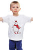 Заказать детскую футболку в Москве. Детская футболка классическая унисекс Новогодняя   от T-shirt print  - готовые дизайны и нанесение принтов.