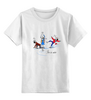 Заказать детскую футболку в Москве. Детская футболка классическая унисекс ice is nice от ELENA ZHARINOVA - готовые дизайны и нанесение принтов.