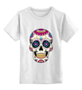 Заказать детскую футболку в Москве. Детская футболка классическая унисекс Мексиканский череп от BeliySlon - готовые дизайны и нанесение принтов.