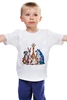 Заказать детскую футболку в Москве. Детская футболка классическая унисекс Животные  от Сергей  - готовые дизайны и нанесение принтов.
