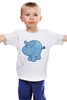 Заказать детскую футболку в Москве. Детская футболка классическая унисекс Бегимотик от Татьяна - готовые дизайны и нанесение принтов.