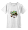 Заказать детскую футболку в Москве. Детская футболка классическая унисекс хамелеон от Луча - готовые дизайны и нанесение принтов.