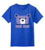 Заказать детскую футболку в Москве. Детская футболка классическая унисекс Медведь от oneredfoxstore@gmail.com - готовые дизайны и нанесение принтов.