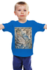 Заказать детскую футболку в Москве. Детская футболка классическая унисекс Портрет Пабло Пикассо (Хуан Грис) от trend - готовые дизайны и нанесение принтов.