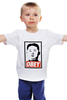Заказать детскую футболку в Москве. Детская футболка классическая унисекс Подчинись (Obey) от Andrew Zaycev - готовые дизайны и нанесение принтов.