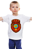 Заказать детскую футболку в Москве. Детская футболка классическая унисекс Герб СССР от gopotol - готовые дизайны и нанесение принтов.
