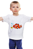 Заказать детскую футболку в Москве. Детская футболка классическая унисекс Рыба клоун от galkagalka - готовые дизайны и нанесение принтов.