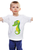 Заказать детскую футболку в Москве. Детская футболка классическая унисекс Морской Конёк от BeliySlon - готовые дизайны и нанесение принтов.