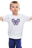 Заказать детскую футболку в Москве. Детская футболка классическая унисекс Полигональная коала от oldman - готовые дизайны и нанесение принтов.