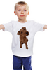 Заказать детскую футболку в Москве. Детская футболка классическая унисекс Собака - Ирландский терьер от BAD OWL - готовые дизайны и нанесение принтов.