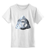 Заказать детскую футболку в Москве. Детская футболка классическая унисекс Трилистник от GeekFox  - готовые дизайны и нанесение принтов.