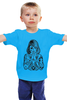 Заказать детскую футболку в Москве. Детская футболка классическая унисекс tattoo girl от ИНДИГО - готовые дизайны и нанесение принтов.