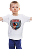 Заказать детскую футболку в Москве. Детская футболка классическая унисекс Схватка от Андрей - готовые дизайны и нанесение принтов.