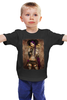 Заказать детскую футболку в Москве. Детская футболка классическая унисекс Bad Girl от Leichenwagen - готовые дизайны и нанесение принтов.
