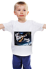 Заказать детскую футболку в Москве. Детская футболка классическая унисекс Русский космонавт от Иван Пастухов - готовые дизайны и нанесение принтов.