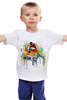 Заказать детскую футболку в Москве. Детская футболка классическая унисекс Футболка "Прыжки в высоту" от saint - готовые дизайны и нанесение принтов.