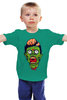 Заказать детскую футболку в Москве. Детская футболка классическая унисекс Hero Halloween от balden - готовые дизайны и нанесение принтов.