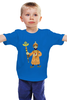 Заказать детскую футболку в Москве. Детская футболка классическая унисекс Просто Царь от Leichenwagen - готовые дизайны и нанесение принтов.