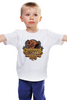 Заказать детскую футболку в Москве. Детская футболка классическая унисекс Мишка за справедливость. от Zorgo-Art  - готовые дизайны и нанесение принтов.