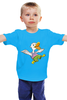 Заказать детскую футболку в Москве. Детская футболка классическая унисекс Мультик от anprimak-rabota@yandex.ru - готовые дизайны и нанесение принтов.