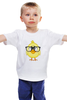 Заказать детскую футболку в Москве. Детская футболка классическая унисекс ЦЫПЛЕНОК от nadegda - готовые дизайны и нанесение принтов.