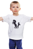 Заказать детскую футболку в Москве. Детская футболка классическая унисекс Фелл-пони/Ризеншнауцер от konna - готовые дизайны и нанесение принтов.