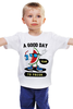 Заказать детскую футболку в Москве. Детская футболка классическая унисекс A good day to fresh от hideo_kojima - готовые дизайны и нанесение принтов.