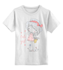 Заказать детскую футболку в Москве. Детская футболка классическая унисекс Маленькая девочка от denis01001 - готовые дизайны и нанесение принтов.