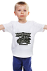 Заказать детскую футболку в Москве. Детская футболка классическая унисекс Botn To Ride от direktar94 - готовые дизайны и нанесение принтов.